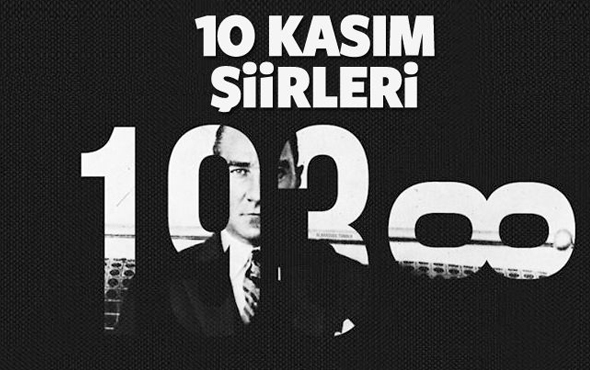 10 Kasım Atatürk'ü anma şiiri üç kıtalık şiirler MEB onaylı