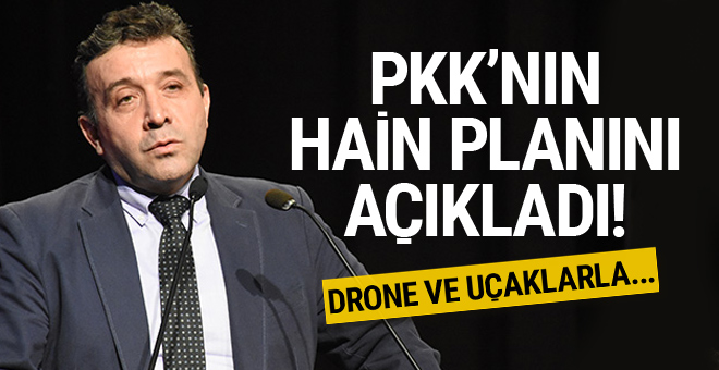 Abdullah Ağar PKK'nın yeni planına söyledi! Drone ve model uçaklarla...