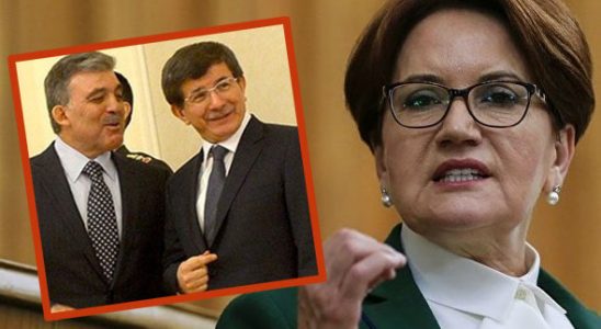 Abdullah Gül ile Davutoğlu yeni parti kuracak mı Meral Akşener ne dedi?