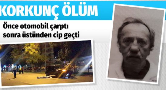 Antalya'da vahim kaza! Araba çarptı, ardından üzerinden cip geçti