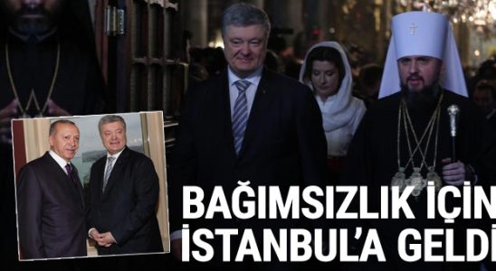 Erdoğan'la görüştü bağımsızlık evrakı için İstanbul'a geldi