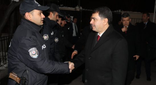 Vali Vasip Şahin'den yılbaşı ziyareti