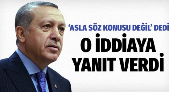 Cumhurbaşkanı Erdoğan'dan Kılıçdaroğlu'nun iddiasına cevap