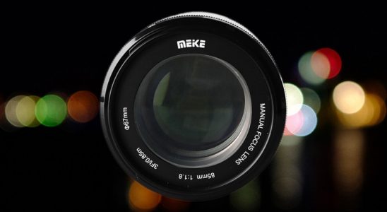 Meike, Sony Kameralar İçin Yeni Bütçe Lensi 85mm f/1.8'i Duyurdu