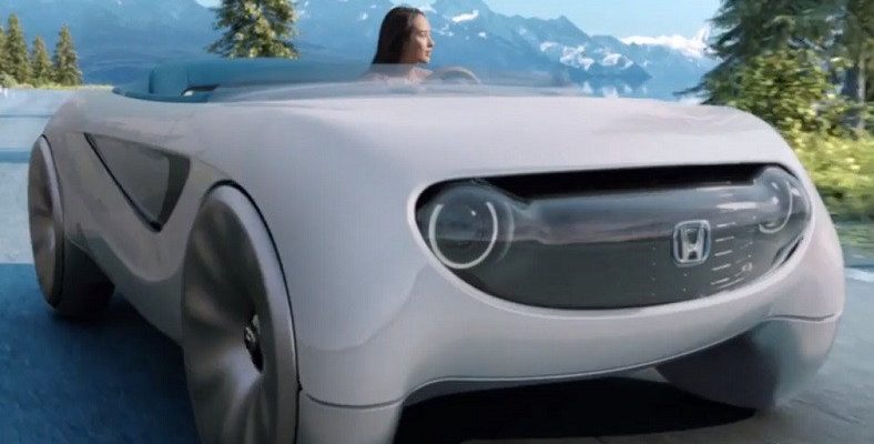 Honda, Fütüristik Konsept Vasıtasıyla Direksiyonu Baştan Keşfediyor